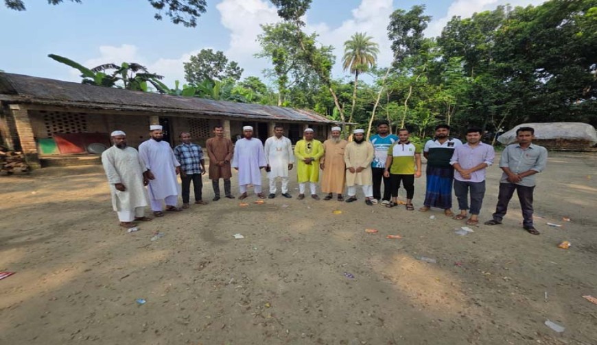 শ্যামকুড় মাদ্রাসায় অভিভাবক সম্মেলন  ও ভবন নির্মাণ নিয়ে আলোচনা সভা