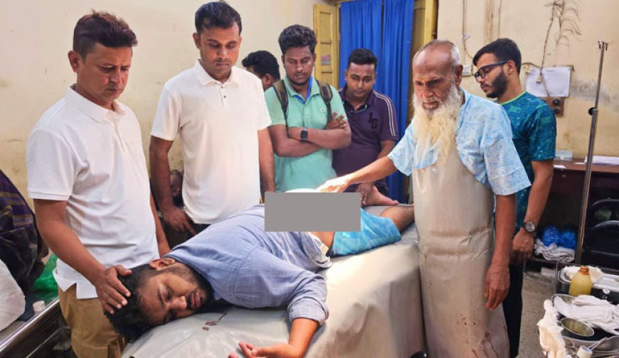 যশোর সিটি কলেজ শাখা ছাত্রদলের  সম্পাদককে ছুরিকাঘাত