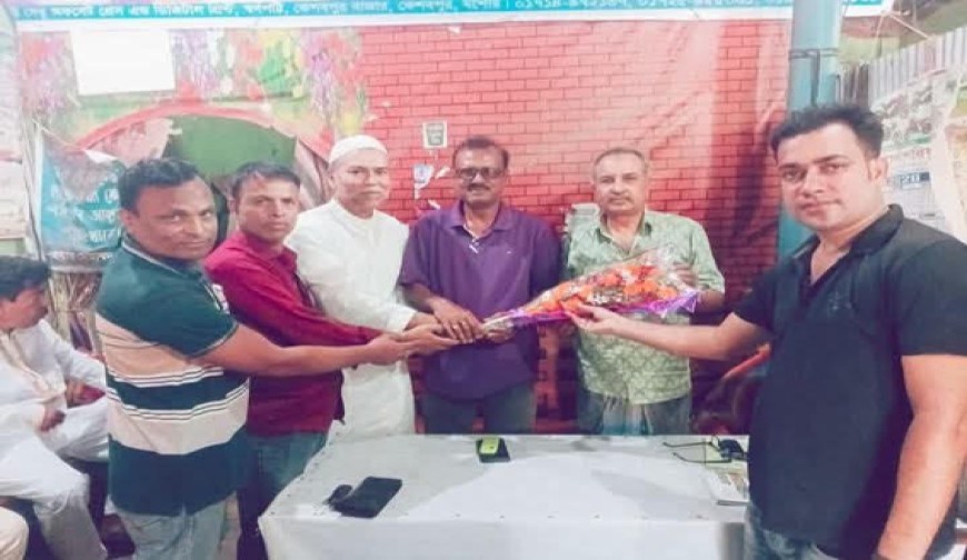 কেশবপুর প্রেসক্লাবে নবনির্বাচিত  কমিটিকে অভিনন্দন