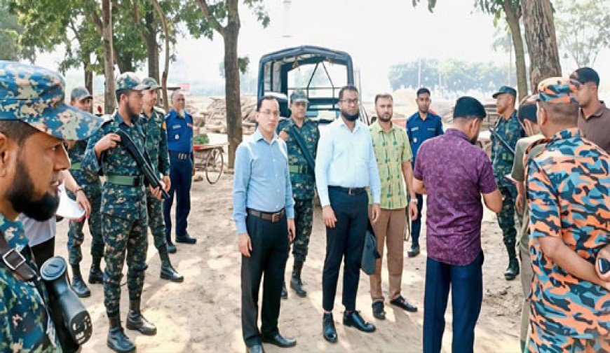 মহম্মদপুরে মেসার্স সীমান্ত, নদী ও নাবা  ব্রিকসকে ১৫ লাখ টাকা অর্থদণ্ড