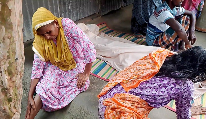 শৈলকুপায় ছোট ভাইয়ের লাঠির আঘাতে  বড় ভাইয়ের মৃত্যুর অভিযোগ