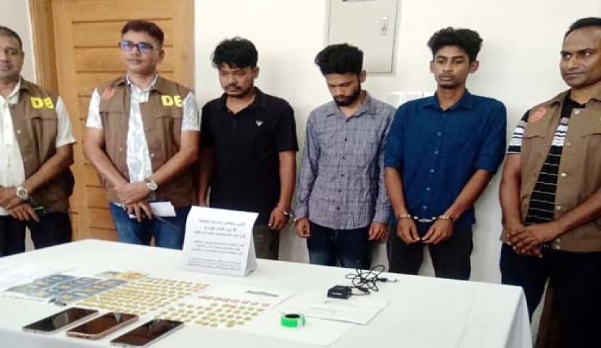 বাগেরহাটে জাল ফিঙ্গারপ্রিন্ট ব্যবহার করে  সিম নিবন্ধন চক্রের ৩ সদস্য গ্রেপ্তার