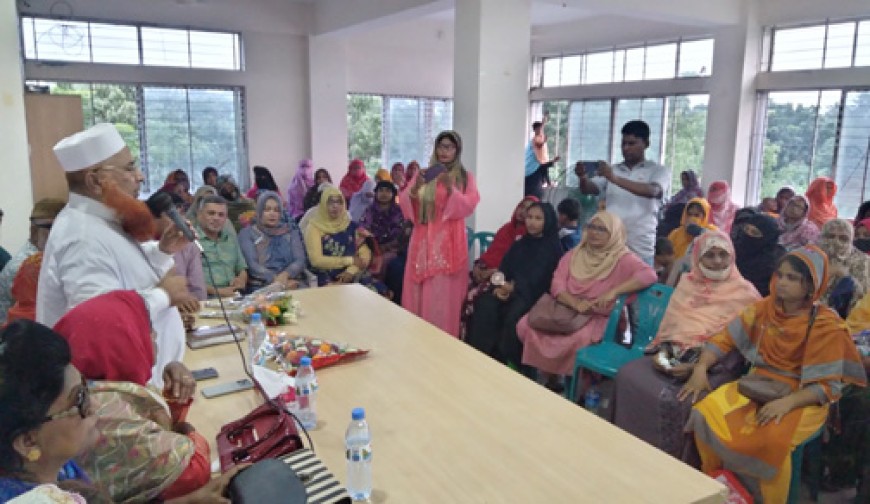 আশাশুনিতে জাতীয়তাবাদী  মহিলাদলের কর্মী সম্মেলন