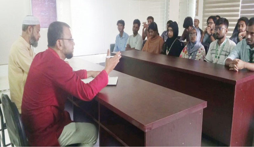 কেকেবিএইউতে শিক্ষার মানোন্নয়নে সর্বোচ্চ গুরুত্ব দেওয়া হচ্ছে : উপাচার্য