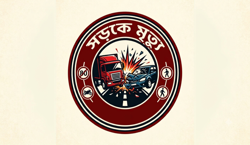 মহেশপুরে ট্রাকচাপায় মোটরসাইকেল  আরোহী নিহত, আহত ১