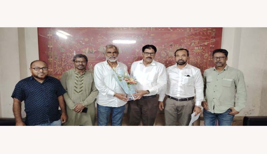 প্রেসক্লাব যশোরের নির্বাচন  পরিচালনা কমিটির  দায়িত্ব গ্রহণ