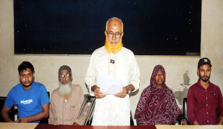 নিজের অপরাধ ঢাকতে ঝিকরগাছার আদম  ব্যবসায়ী আনোয়ারের মিথ্যাচারের প্রতিবাদ